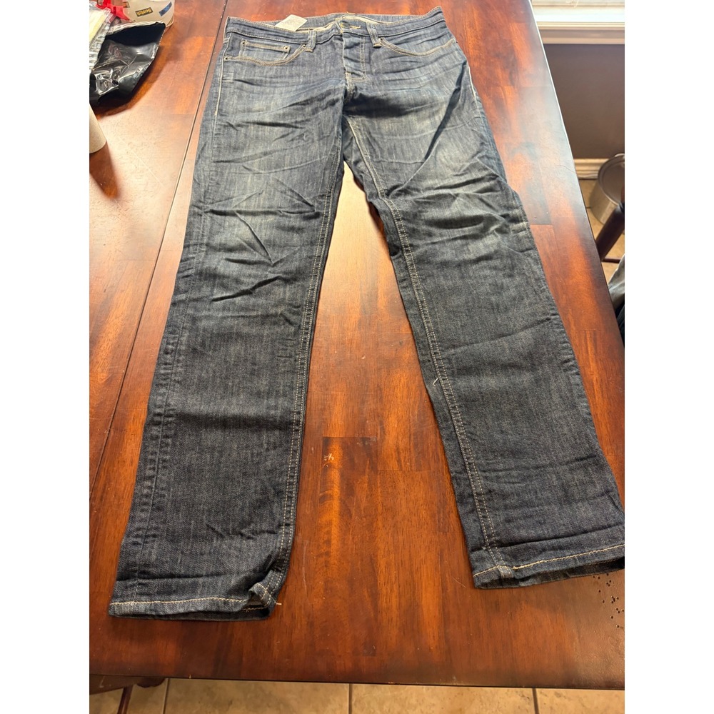 Levis 511 Slim Fit Jeans Mens 32x32 Dark Wash Indigo Denim 19111-0003
